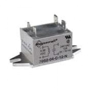 70S2-04-C-12-N, Solid State Relays - Industrial Mount 70S2-N SSR / Triac SPST-NO, 12 A, Q.C.