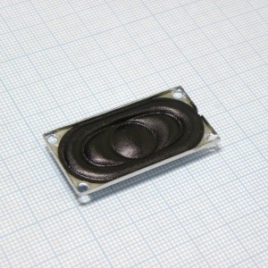 YD2040 8 Ом 1 Вт, сопр. 8 Ом, мощн:  1 Вт размеры: 20х40х6мм