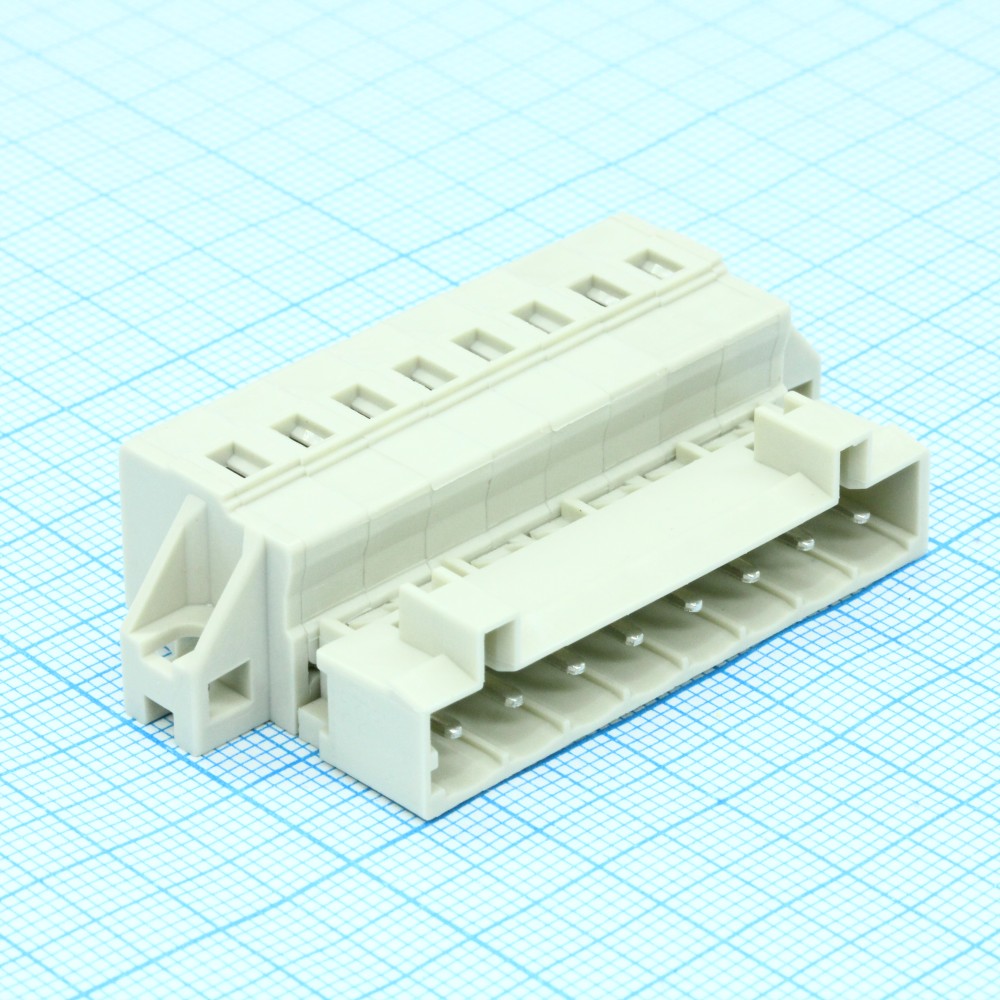 Изображение товара Блок клеммный соединительный 8 контактов 5мм серия 8EDGKRMB