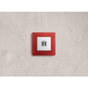 ETIKA Зарядное устройство с двумя USBразьемами 240В/5В 2400мА белый 672294