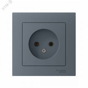 ATLASDESIGN РОЗЕТКА без заземления, 16А, в сборе, ГРИФЕЛЬ C3(2) ATN000740