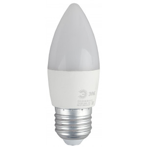 Лампочка светодиодная RED LINE ECO LED B35-8W-827-E27 E27 / Е27 8Вт свеча теплый белый свет Б0030020