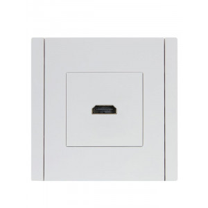FORTE&PIANO Розетка HDMI FP240 белый IEK FP-H10-K01