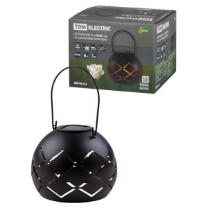 Светильник СС "Лофт 2" на солнечных батареях, сталь, 15х12 cм, SQ0330-0120