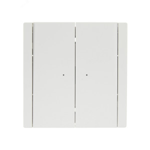 Выключатель 2-кл. СП FORTE&PIANO 10А FP206 с индикацией бел. IEK FP-V20-1-10-1-K01