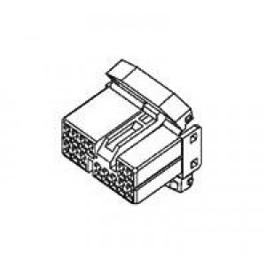 917531-1, Автомобильные разъемы 040 MLC T.F. PLUG HSG 14P NATU