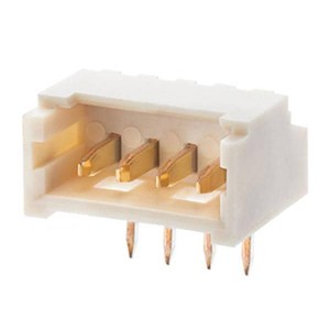 53048-0250, Проводные клеммы и зажимы 1.25mm PicoBlade Hdr TH RA 2Ckt