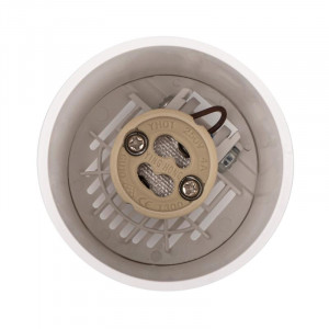 Светильник PDL-R под лампу 1xGU10 макс. 15Вт WH 230В IP20 5049284