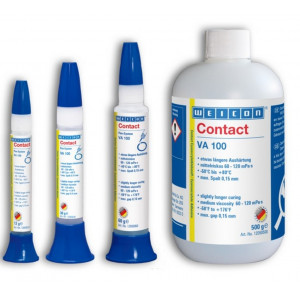 wcn12050012, 10018867 WEICON Contact VA 100 Цианоакрилатный клей (12 г) Основа - этилат