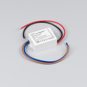 Блок питания ARJ-KE42250 (11W, 250mA, PFC) 028396, Источник тока с гальванической развязкой для светильников и мощных светодиодов. Входное напряжение 220-240 VAC. Выходные параметры: 30-42 В, 250 mА, 11 Вт. Встроенный PFC >0.95. Негерметичный пластиковый корпус IP 44.