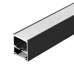 Профиль SL-ARC-5060-LINE-2500 BLACK 029266, Алюминиевый профиль для светодиодных лент и линеек. Свечение вверх и вниз. Цвет - чёрный RAL9005 (порошковая окраска). Габаритные размеры (LхWхH): 2500x50x60 мм. Ширина площадки для ленты - 30 мм. Экраны, заглушки и другие аксессуары приобретаются отдельн