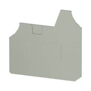 Боковая крышка APWTN 10 D1/2, Боковая крышка, для клемм WTN 10 D1/2, цвет: серый