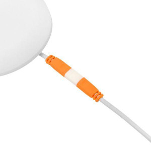 Светодиодный встраиваемый даунлайт безрамочный ДВО 1103 круглый 10Вт 6500K IP20 LUMA EKF