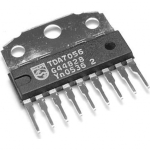 TDA7056, УHЧ  3Вт (12В/16 Ом)
