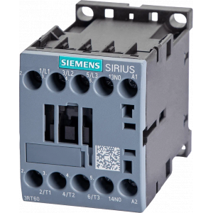 Контактор  3RT6016-1AP01, КОНТАКТОР, 4 КВТ 400 В AC-3 (9 A), S00, 1НО, УПР: 230В АС, 50/60 ГЦ, ВИНТОВЫЕ КЛЕММЫ