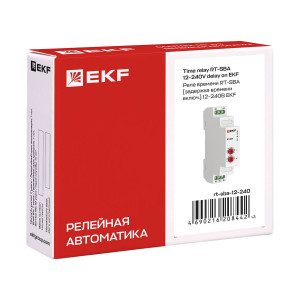 Реле времени RT-SBA (задержка времени включ.) 12-240В PROxima rt-sba-12-240