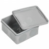 Коробка расп. КМ42455 о/п 100х100х50мм IP67 8 вв. серая UKO21-100-100-050-K41-66