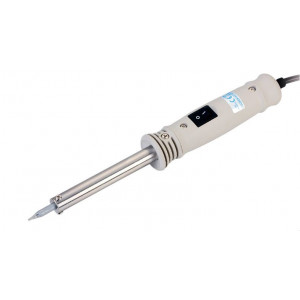 ZD-715L 100W, Паяльник с кнопкой включения и выключения, нихромовым нагревателем и многослойным, долговечным жалом