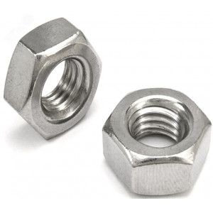 Гайка DIN934 М6 класс прочности 6.0 покрытие цинк 200 шт 9284836-200