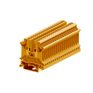 Проходная клемма 303992, Проходная клемма, тип фиксации провода: винтовой, номинальное сечение: 2,5 мм кв., 24A, 800V, ширина: 5,1 мм, цвет: синий, тип монтажа: DIN35