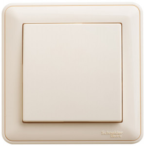 W59 1-клавишный ВЫКЛЮЧАТЕЛЬ 2-полюсный, 10АХ, в сборе, СЛОНОВАЯ КОСТЬ C3(7)_ VS210-152-28