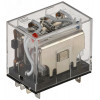 Реле РЭК77/4(LY4) с индикацией 10А 12В DC ИЭК RRP10-4-10-012D-LED