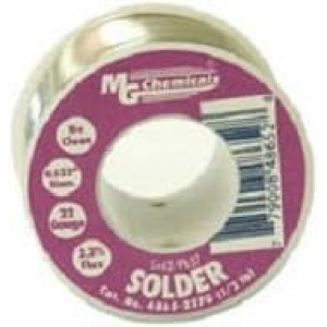 4865-227G, Припой 22AWG .032IN DIA 1/2lb. SPOOL