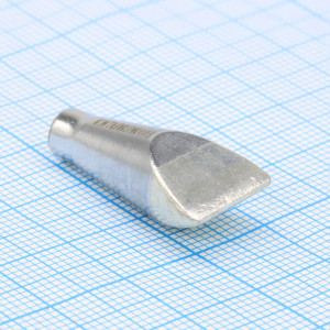 0102CDLF120C без пластиковой насадки, Жало паяльное для паяльников ERSA I-Tool, I-Tool Nano, I-Tool Pico, клин 12,0 мм