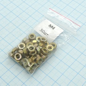 Гайка М4.0 (50шт.), Гайка М4.0 (50шт.)