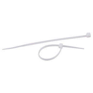 NO-KS0-55 Кабельная стяжка 2,5х100 цвет белый (упак. 100 штук) (500/8000) Б0048978