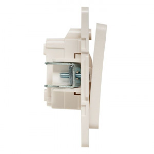 Выключатель 1-кл. Стокгольм 10А винтов. клеммы механизм бел. PROxima EYV10-121-20