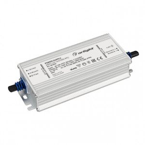 Блок питания ARPJ-LG-1431050-PFC (100W, 71-143V, 0.5-1.05A) 043262, Источник тока с гальванической развязкой для светильников и мощных светодиодов. Входное напряжение 120-277 VAC. Выходные параметры: 71-143 В, 500-1050mА (регулировка встроенным потенциометром, установка по умолчанию 700мА), 100 Вт. Встроенный PFC >0.95.
