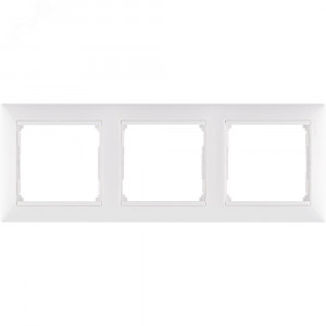 Рамка 3-м Valena горизонт. бел. Leg 774453