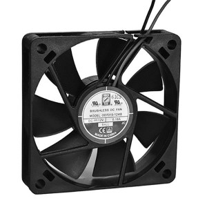 OD6025-24HSS, Вентиляторы постоянного тока DC Fan, 60x25mm, 24VDC, 23CFM, 0.12A, 33dBA, 4500RPM, Sealed Sleeve Bearing, Lead Wires