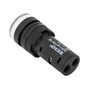 Матрица светодиодная AD16-16HS белая 24 В AC/DC (16мм) PROxima ledm-ad16-24-w, Лампа сигнальная d16-24V бел светодиодная