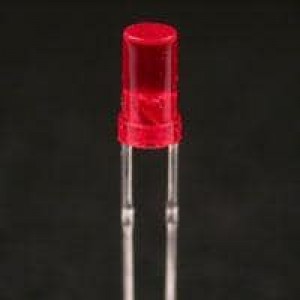 WP424HDT, Стандартные светодиоды - Сквозного монтажа 3MM FLAT TOP RED