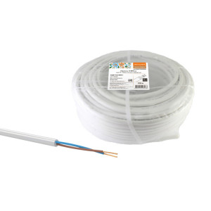 Провод ПВСмб 2х0,75 (100м), белый Народный SQ0118-0901
