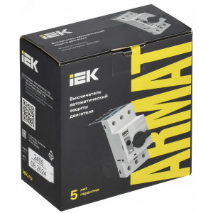 Автоматический выключатель защиты двигателя ARMAT B6 GV2P 32-45А IEK AR-MPCB-B6C45