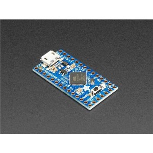 3677, Макетные платы и комплекты - AVR Adafruit Itsy Bitsy 32u4 - 5V 16MHz