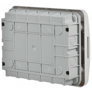Корпус пластиковый ЩРВ-П-12 IP41 бел. дверь TEKFOR TF5-KP13-V-12-41-K01-K01