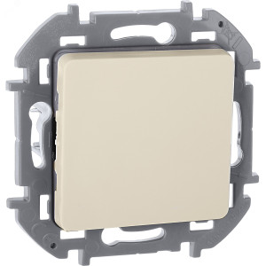 Выключатель 1-кл. Inspiria 10А IP20 250В 10AX механизм сл. кость Leg 673601