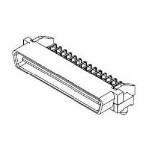 71661-2430, Межплатные и промежуточные соединители .050 EBBI Plug RA 30 lug RA 30 SAu 130Ckt