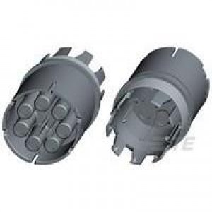 293615-2, Осветительные коннекторы NECTOR M SKT HSG FREE HANGING 5P CODE B