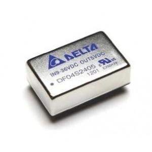 DF04S2412A, Преобразователи постоянного тока в постоянный с изоляцией DC/DC Converter, 12Vout, 4W