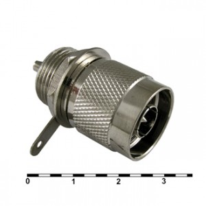 N-BP, Разъем высокочастотный, штекер N на корпус