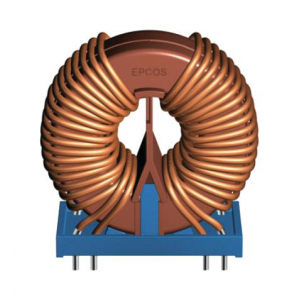 B82727E6403A040, Дроссель синфазный счетверенный 1500мГн 10кГц 40A 0.0017Ом по постоянному току монтаж в отверстие автомобильного применения