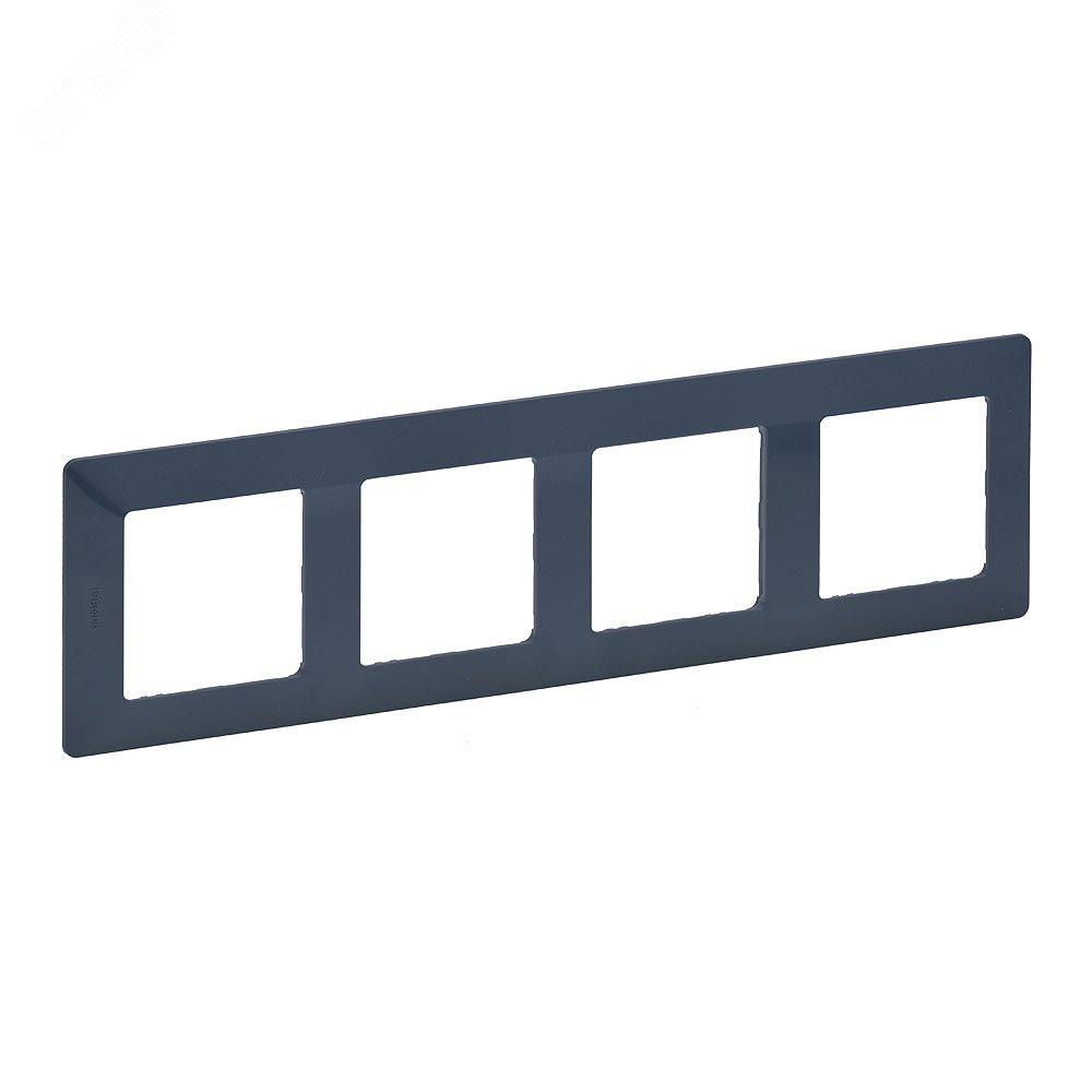 Изображение товара Рамка Valena LIFE 4 поста синий скрытый монтаж
