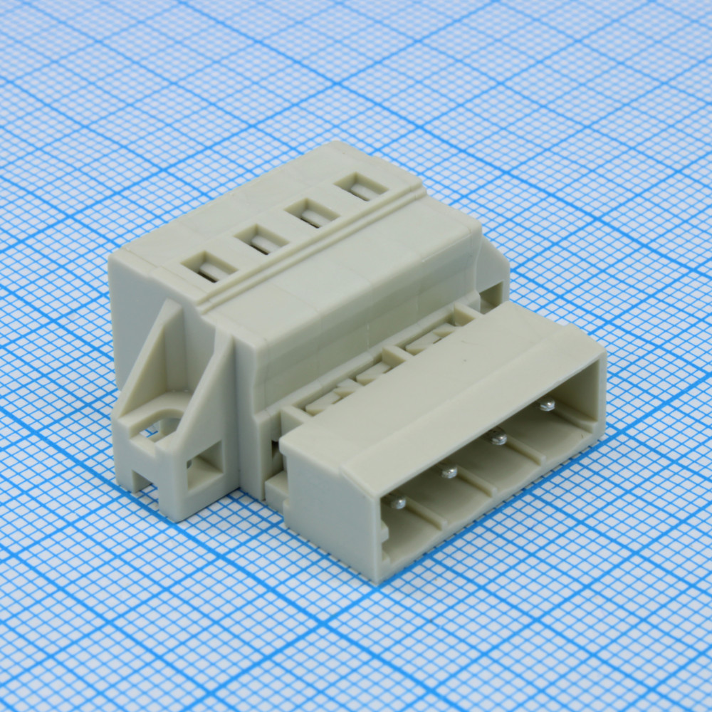 Изображение товара Клеммник штыревой зажимной на кабель 8EDGKRMA-5.0-04P-11-01A(H) Degson