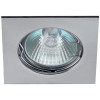KL2 CH Светильник литой квадрат MR16,12V, 50W хром (1/100) C0043660