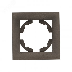 Валенсия Рамка 1-местная графит EWM-G-301-60